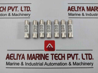 Lot Of 7X Delixi Cylindrical Ceramic Tube Fuse Ac500V Gg 6A