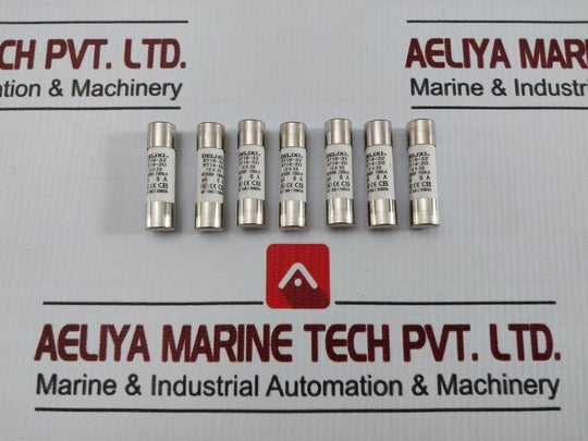 Lot Of 7X Delixi Cylindrical Ceramic Tube Fuse Ac500V Gg 6A