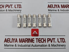 Lot Of 7X Delixi Cylindrical Ceramic Tube Fuse Ac500V Gg 6A