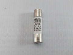 Lot Of 7X Delixi Cylindrical Ceramic Tube Fuse Ac500V Gg 6A