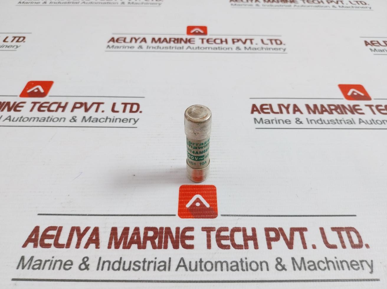 Lot Of 7X Ferraz Shawmut Fr14Am69V10 Cylindrical Fuse-link