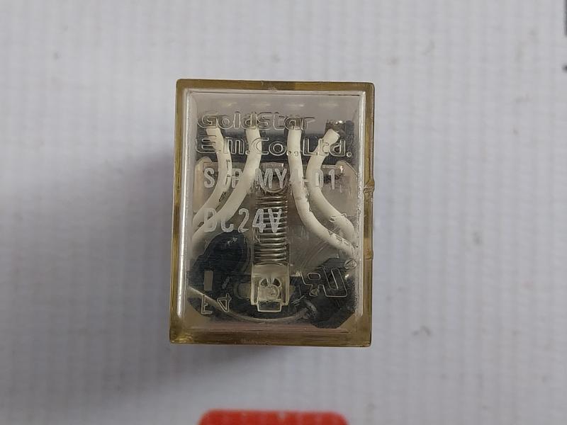 Lot Of 7X Goldstar Electromagnetic Power Relay Szr-my4-d1