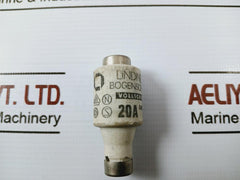 Lot of 7X Lindner 20A Ceramic Bottle Fuse 500V