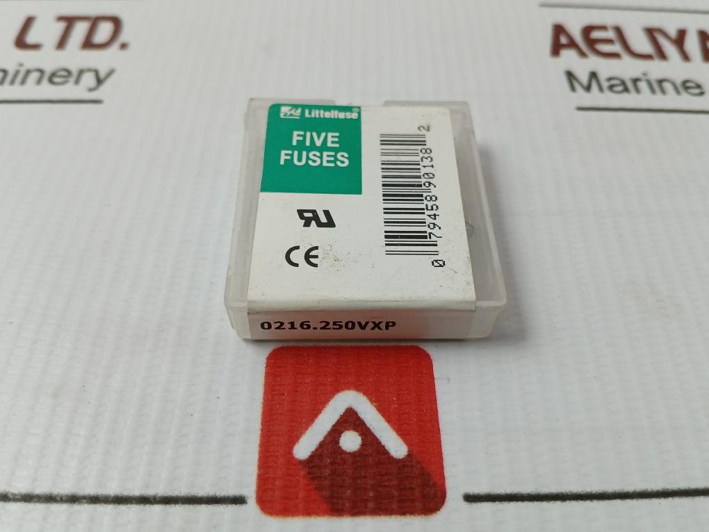 Lot Of 7X Littelfuse 0216.250Vxp Ceramic Cartridge Fuse