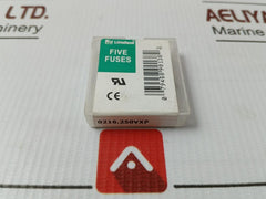 Lot Of 7X Littelfuse 0216.250Vxp Ceramic Cartridge Fuse