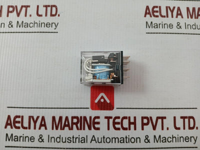 Lot Of 7X My4N Omron 24Vdc Aux Relay