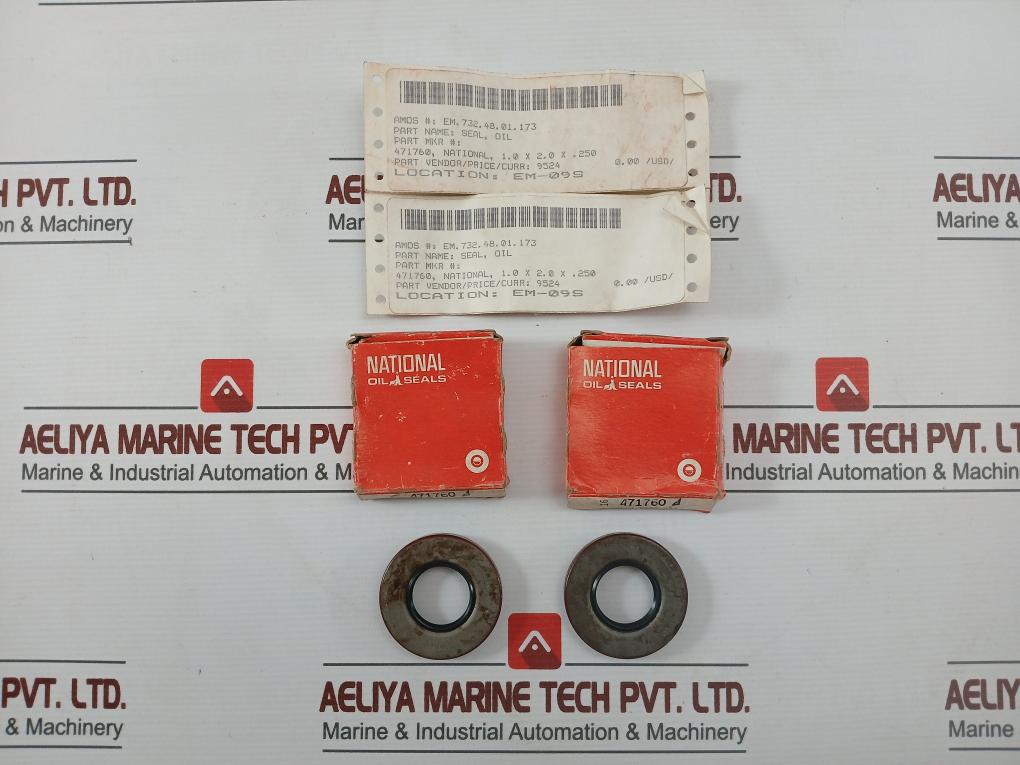 Lot Of 7X National 471760 Oil Seal