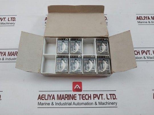 Lot Of 7X Omron 12Vdc General Purpose Relay Ly3