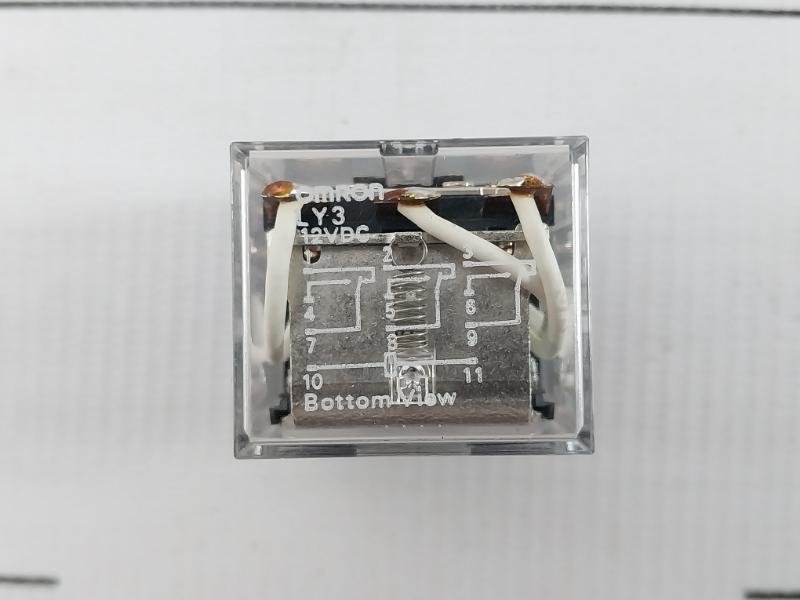 Lot Of 7X Omron 12Vdc General Purpose Relay Ly3