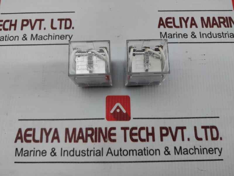 Lot Of 7X Omron 12Vdc General Purpose Relay Ly3