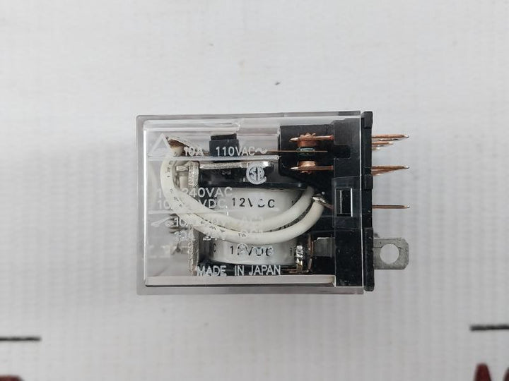 Lot Of 7X Omron 12Vdc General Purpose Relay Ly3