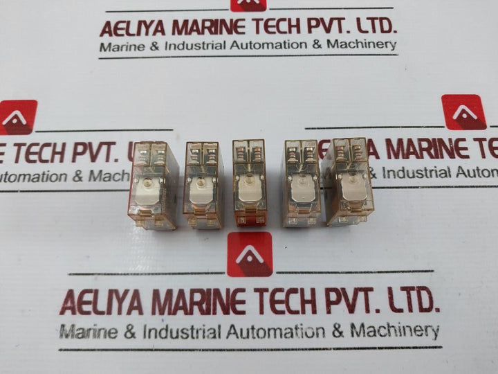 Lot of 7X OMRON G2R-2-S General Purpose Relay 24VAC 5A 250VAC
