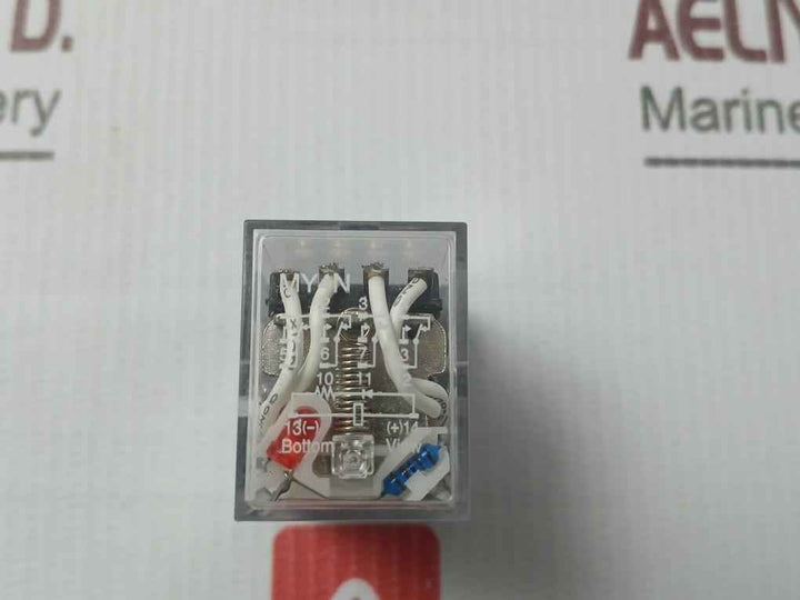 Lot Of 7X Omron My4N Miniature Power Relay 220/240Vac