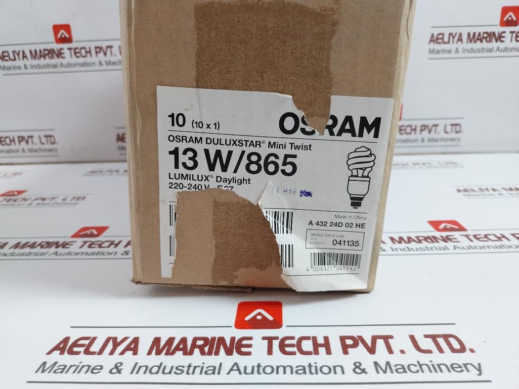 Lot Of 7X Osram Light Bulb 50/60Hz