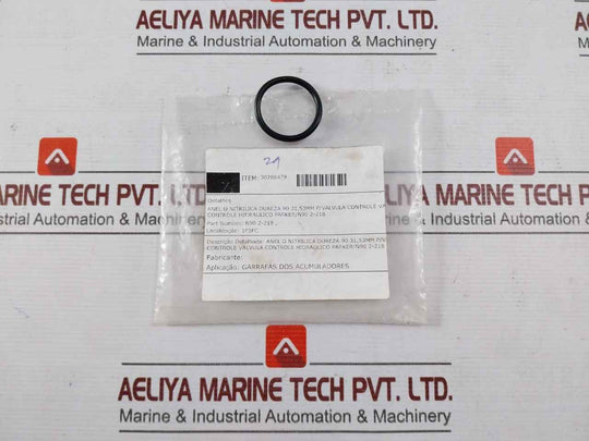 Lot Of 7X Parker N90 2-218 High-hardness O-ring For Hydraulic Control Valve