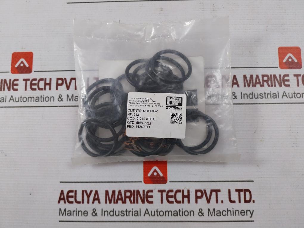 Lot Of 7X Parker N90 2-218 High-hardness O-ring For Hydraulic Control Valve