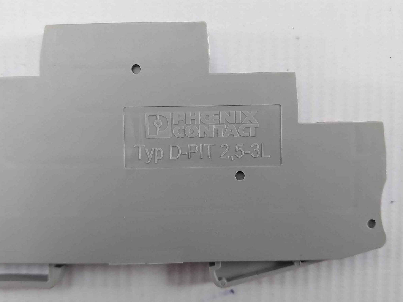 Lot Of 7X Phoenix Contact D-pit 2,5-3L Terminal Block 300V 20A