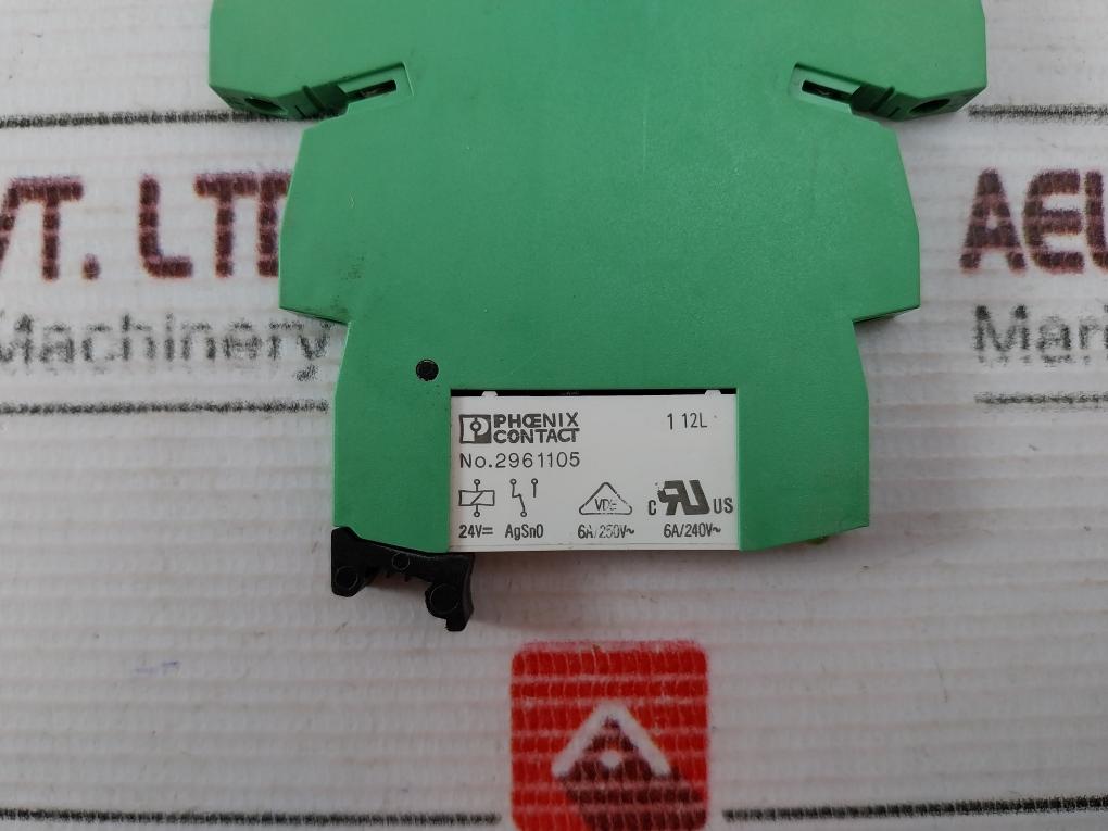 Lot Of 5X Phoenix Contact Plc-bsc-24Dc/21 Relay Base 250Vac /6A 24Vdc 2966016