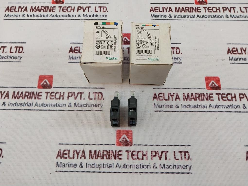 Lot of 7X Schneider Electric ZBV-M6 Harmony XB Light Block 230-240Vac