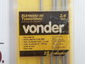 Lot of 7X VONDER 74.12.024.150 Tungsten Electrode 2.4mm x 150mm