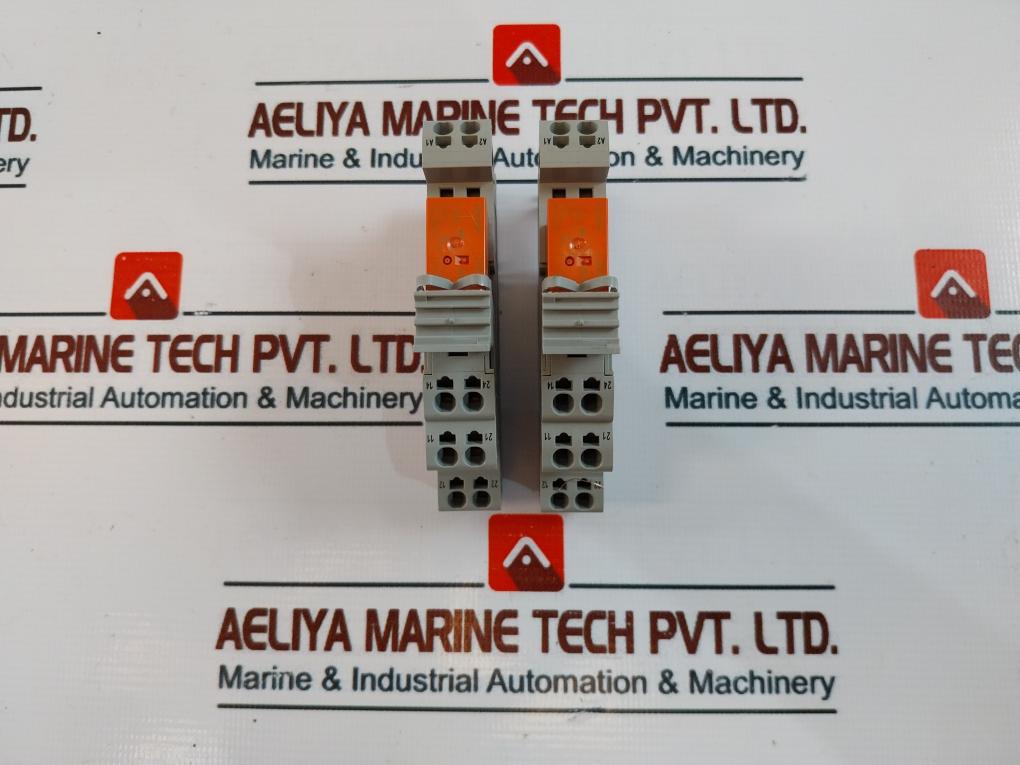 Lot of 7X WAGO 788-102 Relay Socket