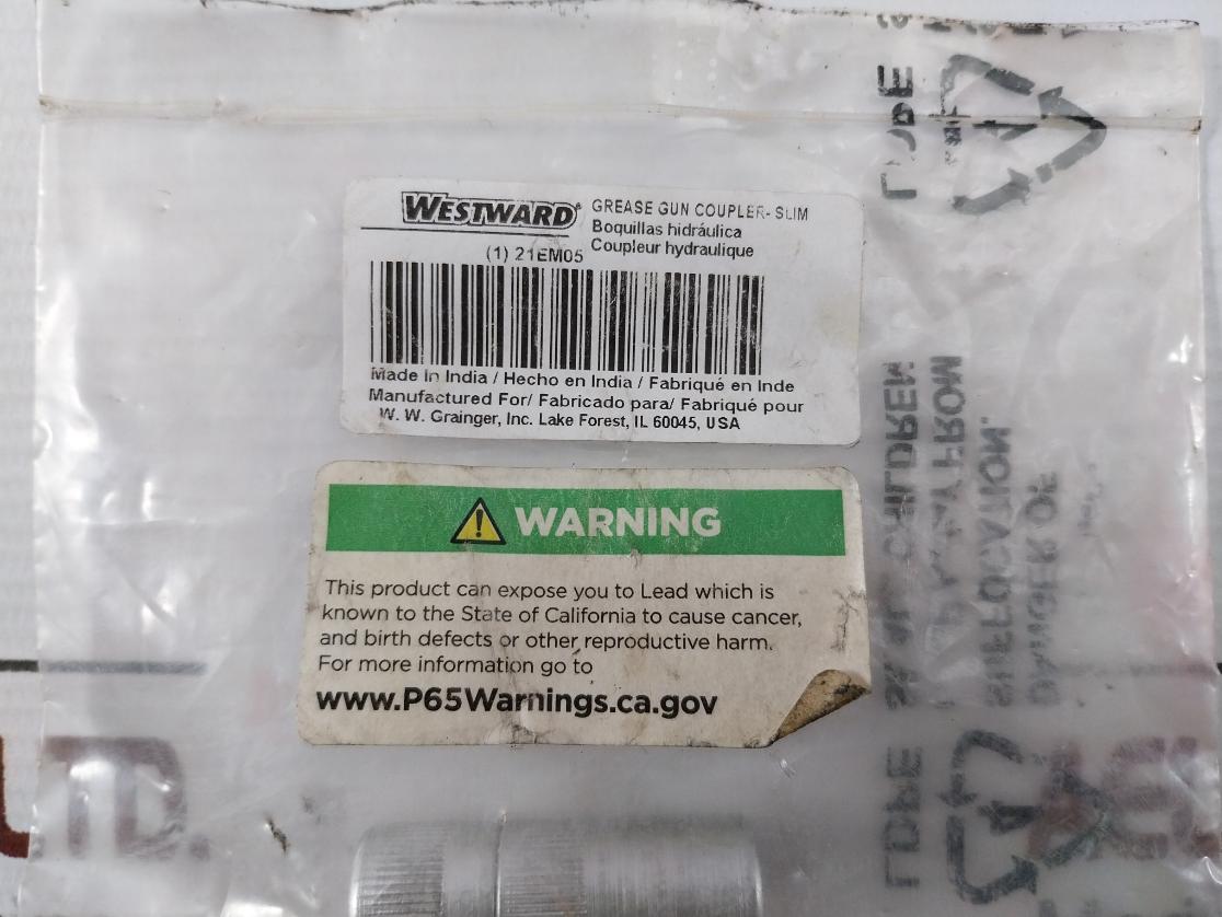 Lot of 7X WESTWARD 21EM05 Slim Hydraulic Coupler