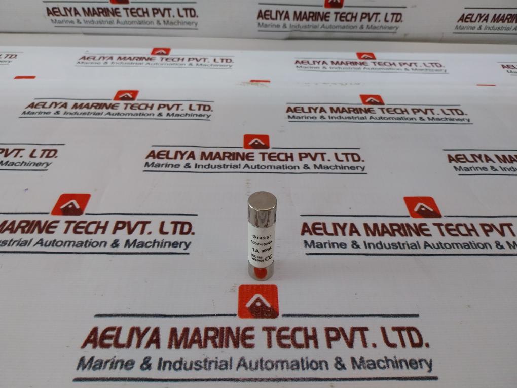 Lot Of 7x 1a Gg/gl Ceramic Cartridge Fuse Iec 269 500v Ac Vde 0636 100ka