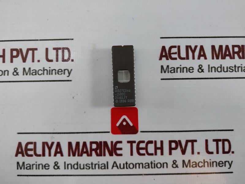 Lot Of 7x Amd Am27c040-150dc Eprom Chip,211gl7y