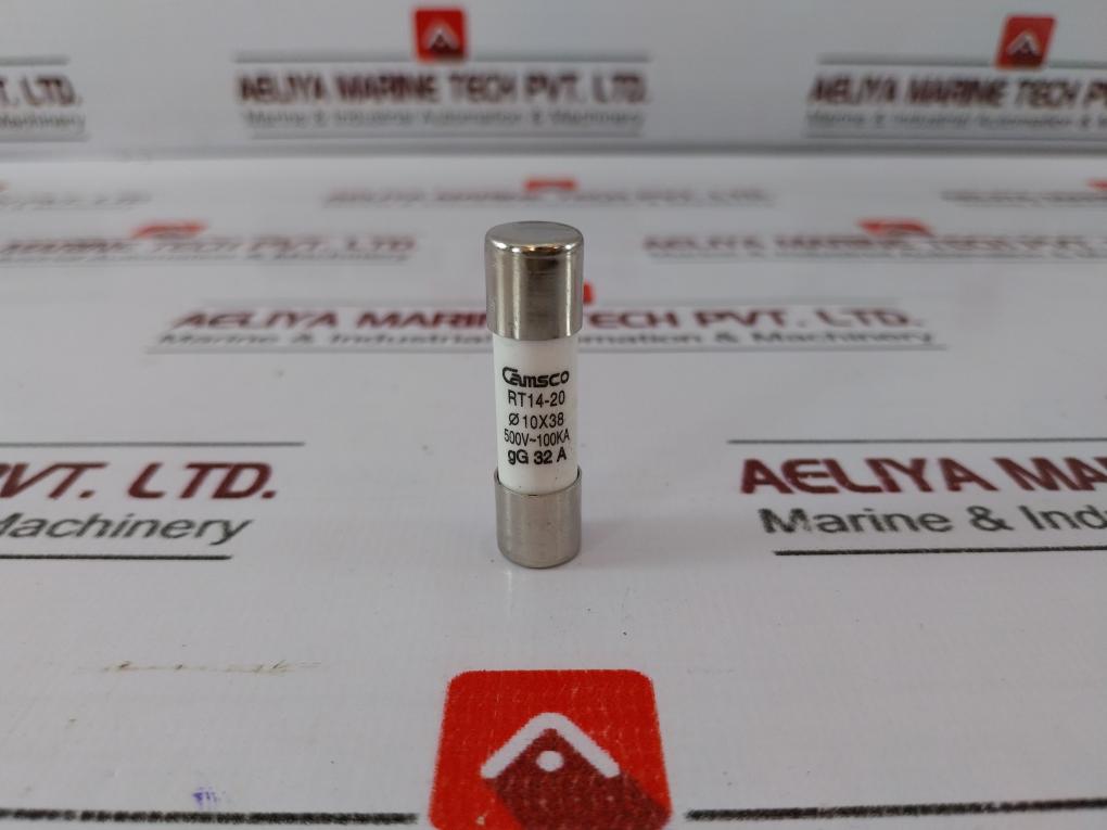 Lot Of 7x Camsco Rt14-20 Fuse Link 500v 100ka