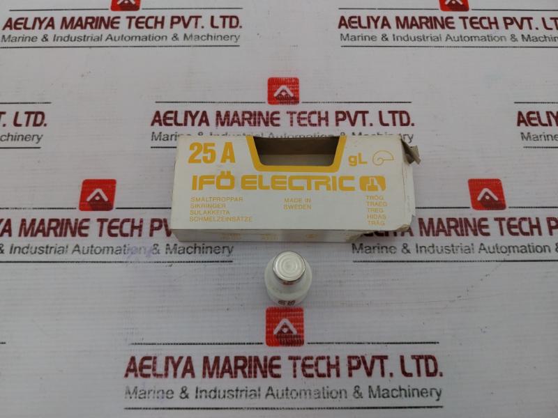 Lot of 7X IFO Electric 25/500 GL Fuse Links Timelag 25A