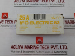 Lot of 7X IFO Electric 25/500 GL Fuse Links Timelag 25A
