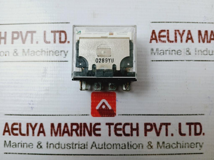 Lot of 7X Omron LY4N-D2 Relay 10A 110VAC/10A 240VAC, 24VDC 0289YU