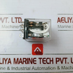 Lot of 7X Omron LY4N-D2 Relay 10A 110VAC/10A 240VAC, 24VDC 0289YU