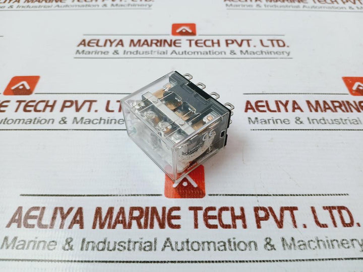 Lot of 7X Omron LY4N-D2 Relay 10A 110VAC/10A 240VAC, 24VDC 0289YU