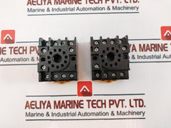 Lot of 7X Omron PF113A-E Relay Socket 25X9CX 10A 250V