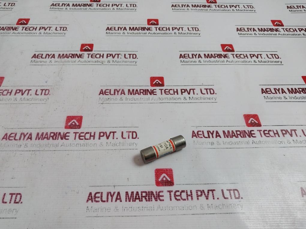 Lot Of 7X Sam Boo Fuse Sc-2 Fast Acting Cartridge Fuse, 10A, Bu-04247/01