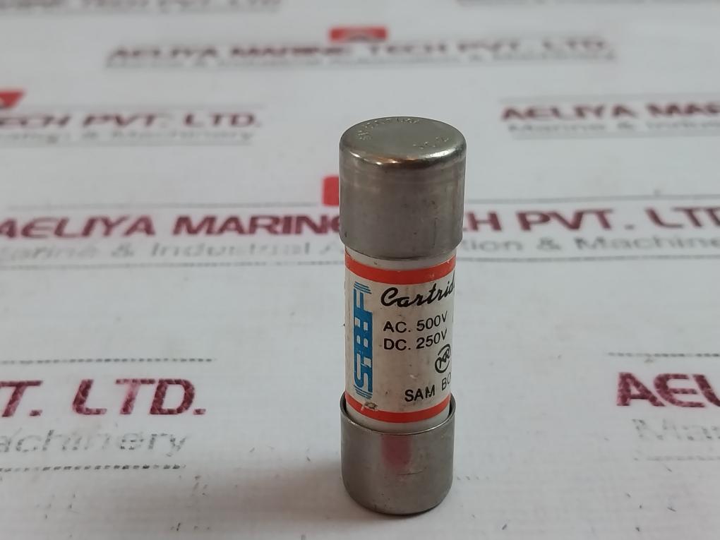 Lot Of 7X Sam Boo Fuse Sc-2 Fast Acting Cartridge Fuse, 10A, Bu-04247/01