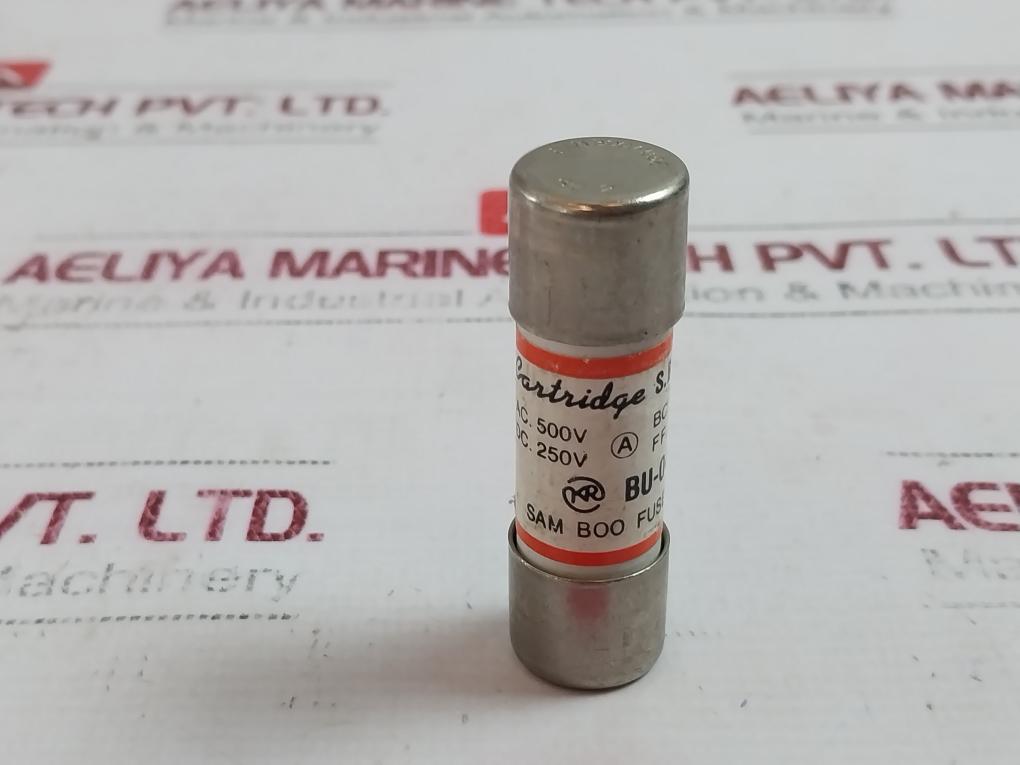 Lot Of 7X Sam Boo Fuse Sc-2 Fast Acting Cartridge Fuse, 10A, Bu-04247/01