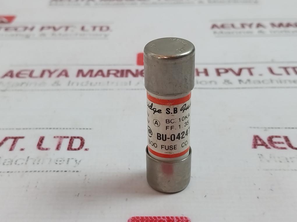 Lot Of 7X Sam Boo Fuse Sc-2 Fast Acting Cartridge Fuse, 10A, Bu-04247/01