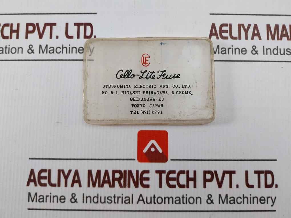 Lot Of 7x Utsunomiya Electric Nc1 Cello-lite Fuse Ac 500v Dc 250v 3a