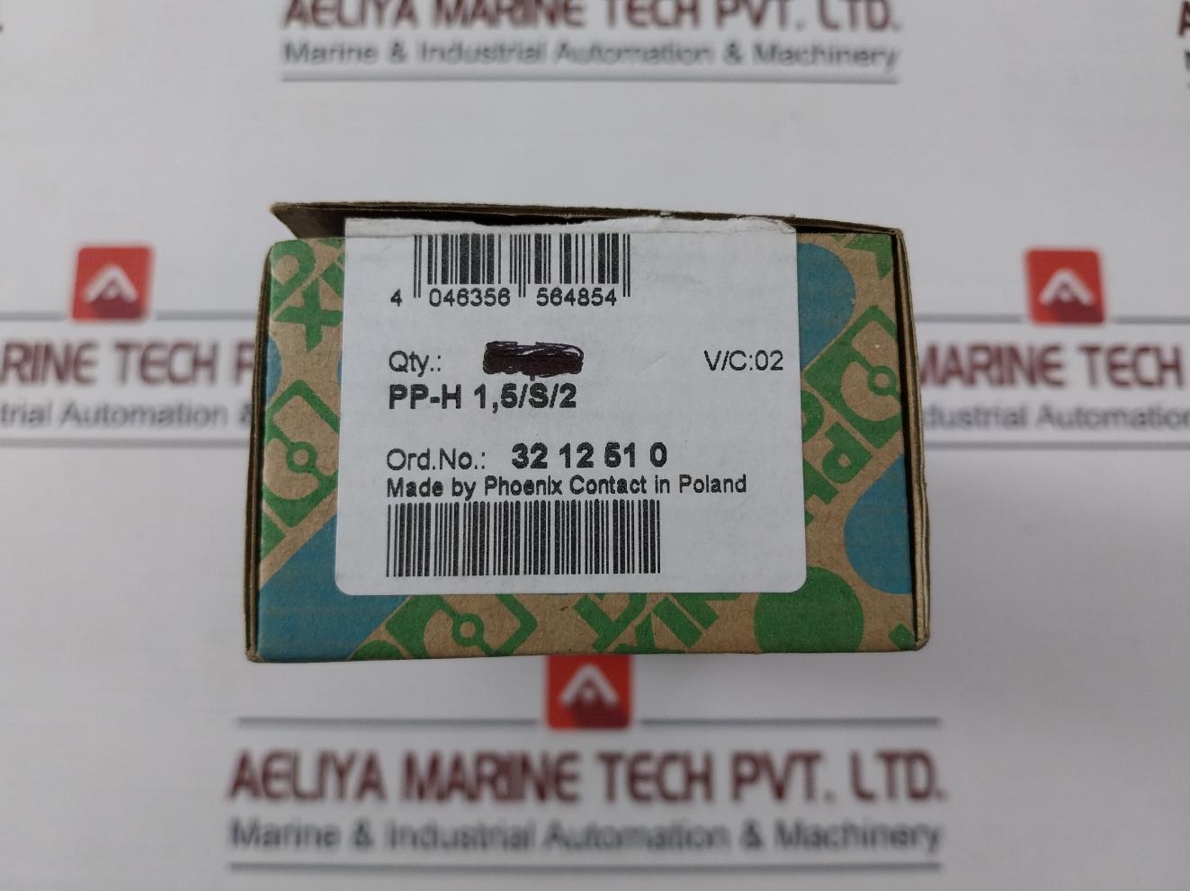 Lot of 83X PHOENIX CONTACT PP-H 1,5/S/2 Terminal Plug 500V 1,5MM2 300V 15A MAX