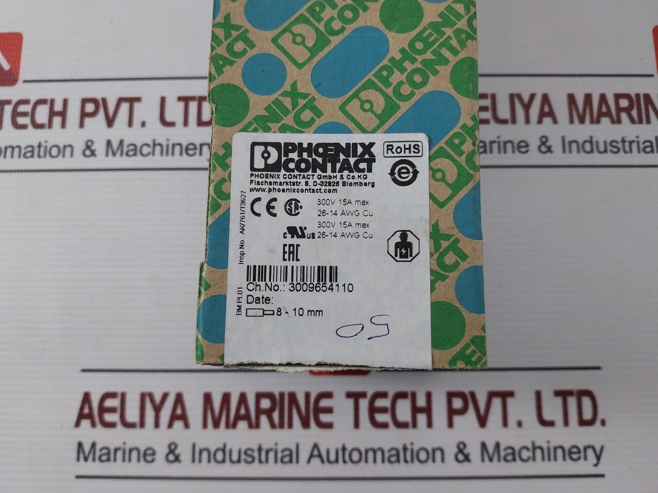 Lot of 85X PHOENIX CONTACT PPC 1,5/S/ 2 Combi Coupling 300V 15A Max