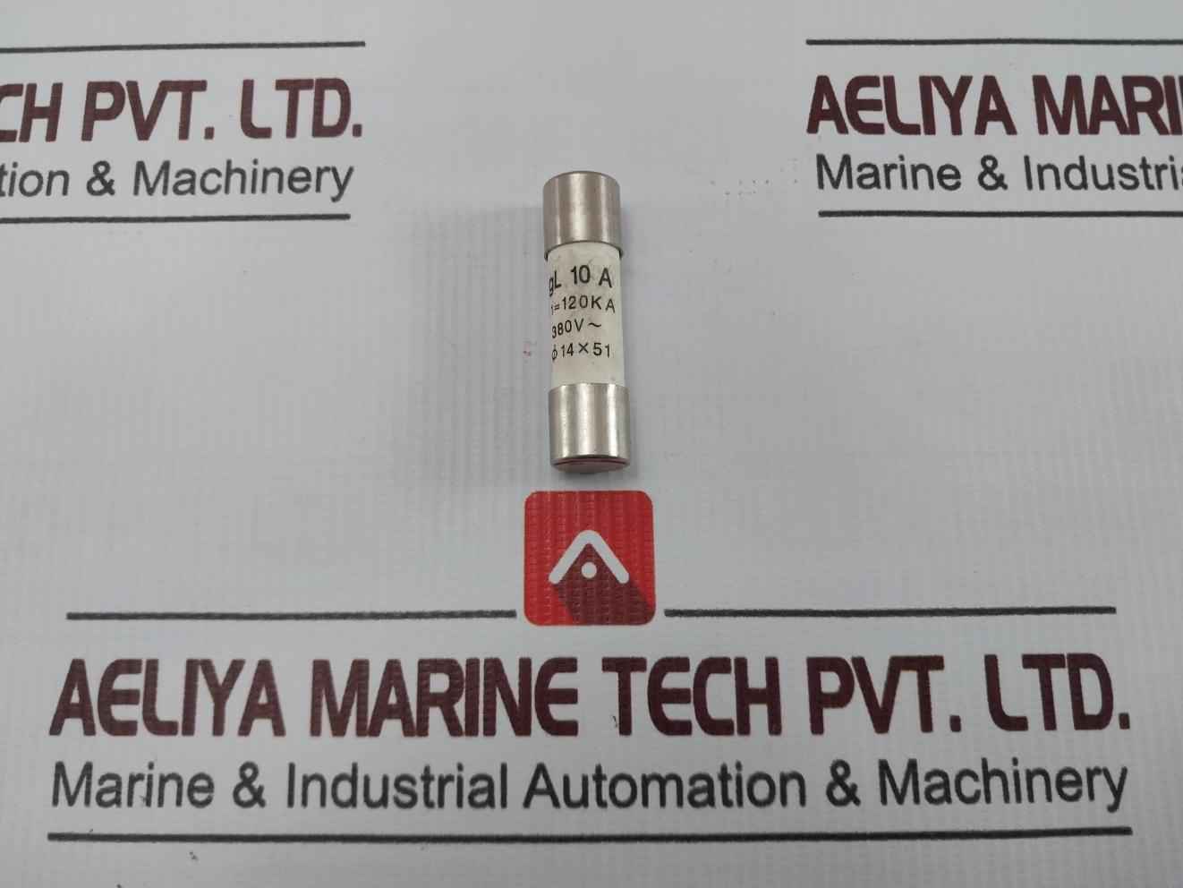 Lot Of 8X 10A 120Ka Cartridge Fuses 380V