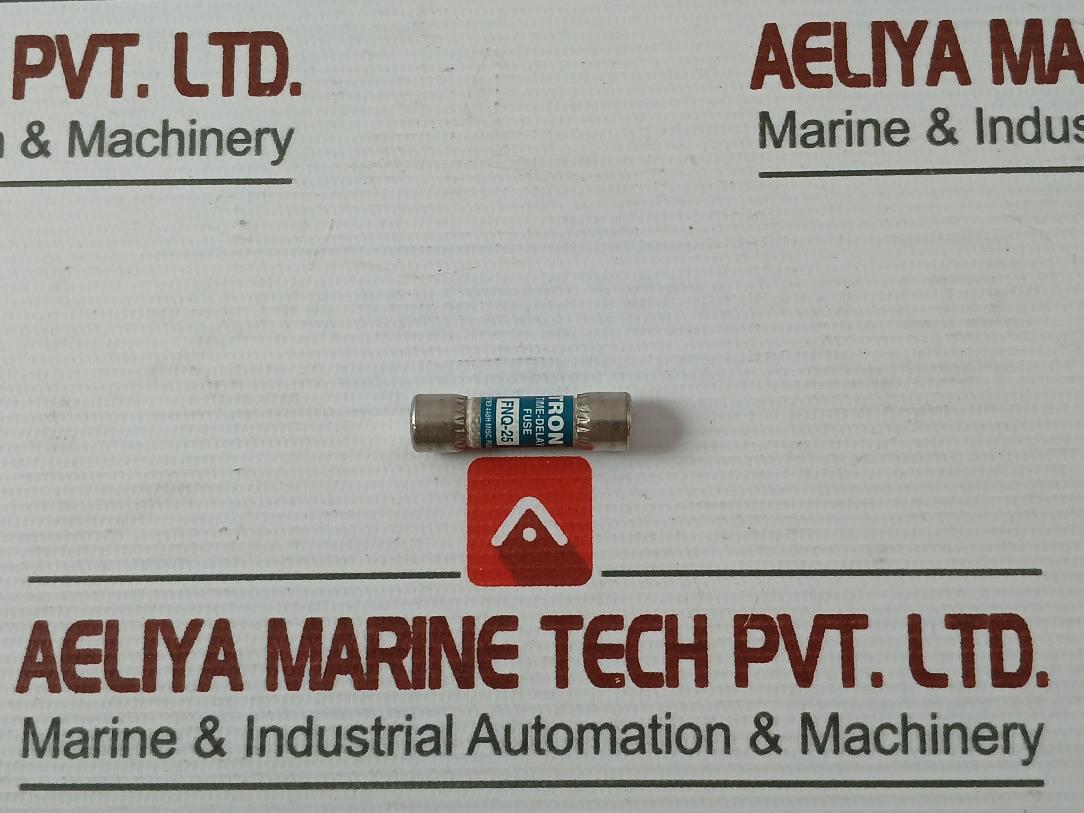 Lot Of 8X Bussmann Fnq-25 Time Delay Fuse 10Ka 500V A.C.