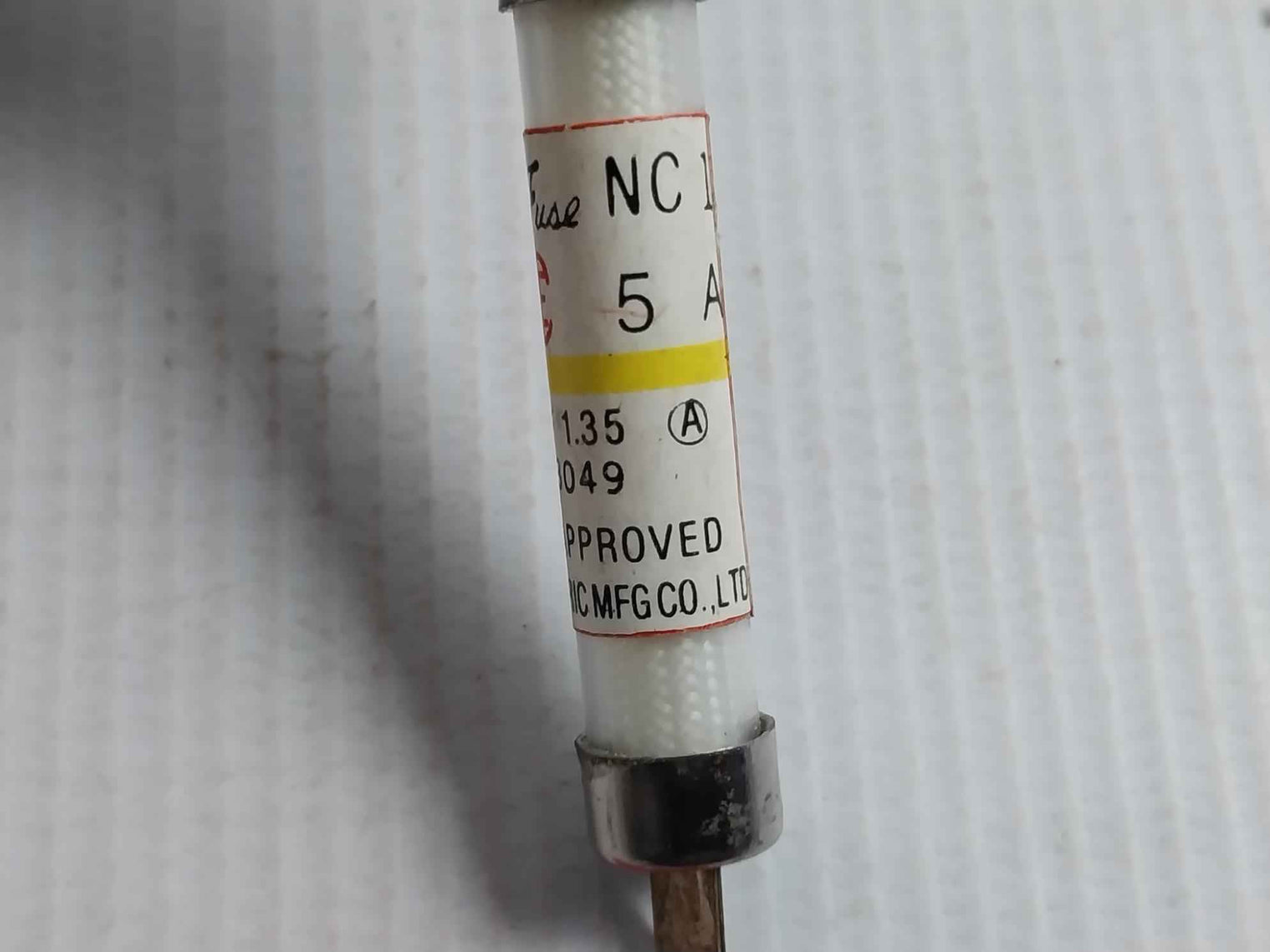 Lot Of 8x Cello-lite Nc1 5a Fuse Ac 500v Dc 250v Nk E-3049