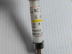 Lot Of 8x Cello-lite Nc1 5a Fuse Ac 500v Dc 250v Nk E-3049
