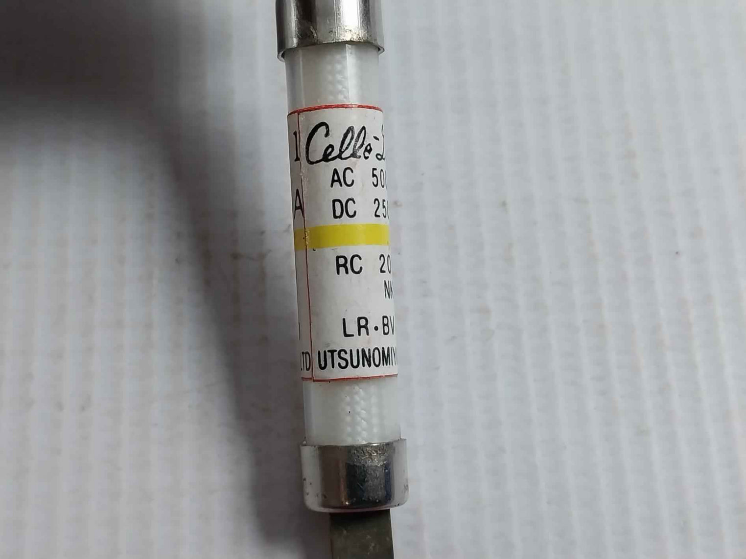 Lot Of 8x Cello-lite Nc1 5a Fuse Ac 500v Dc 250v Nk E-3049