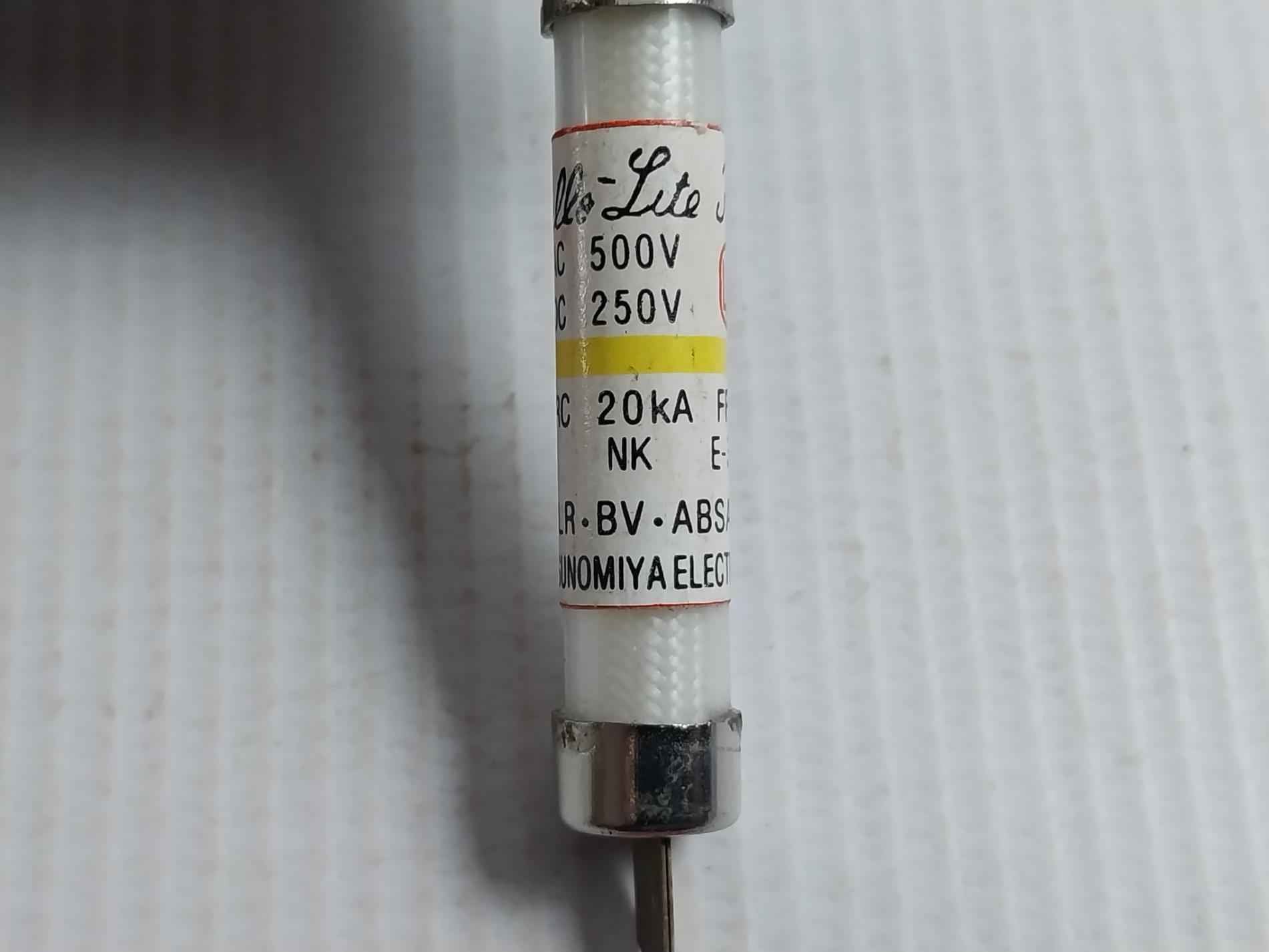 Lot Of 8x Cello-lite Nc1 5a Fuse Ac 500v Dc 250v Nk E-3049