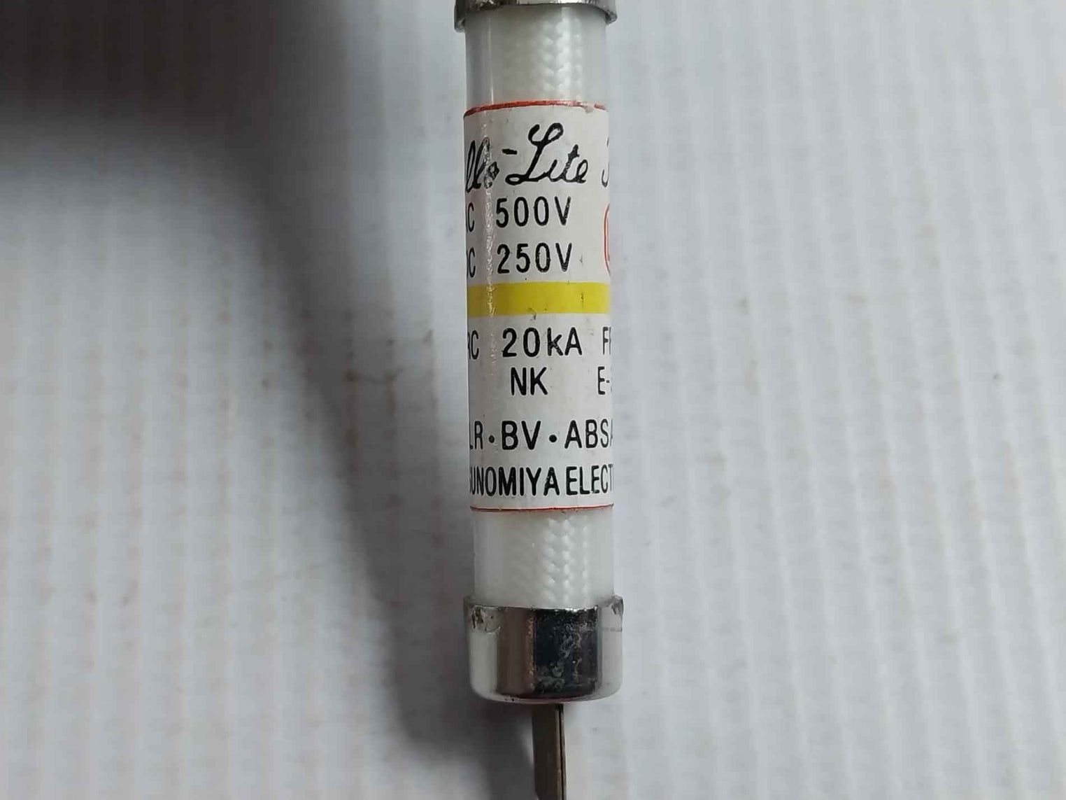 Lot Of 8x Cello-lite Nc1 5a Fuse Ac 500v Dc 250v Nk E-3049