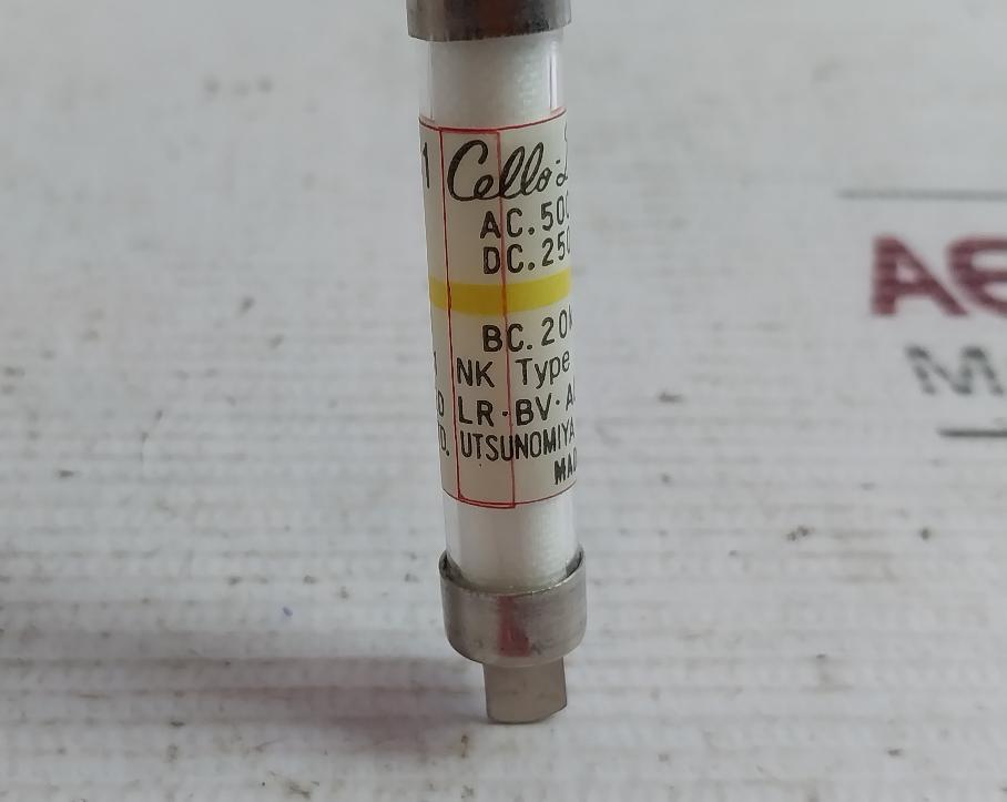 Lot Of 8X Cello-lite Fuse Nc1 Electric Fuse 3A 500V Ac / 250V Dc Bc 20Ka Ff.1.35